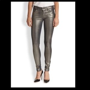 Rare 🔥🔥🔥True Religion Silver Skinny Jeans!